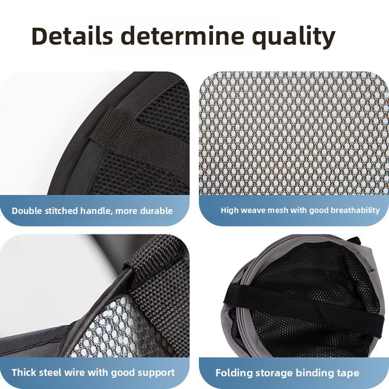 printed dirty clothes basket for household use