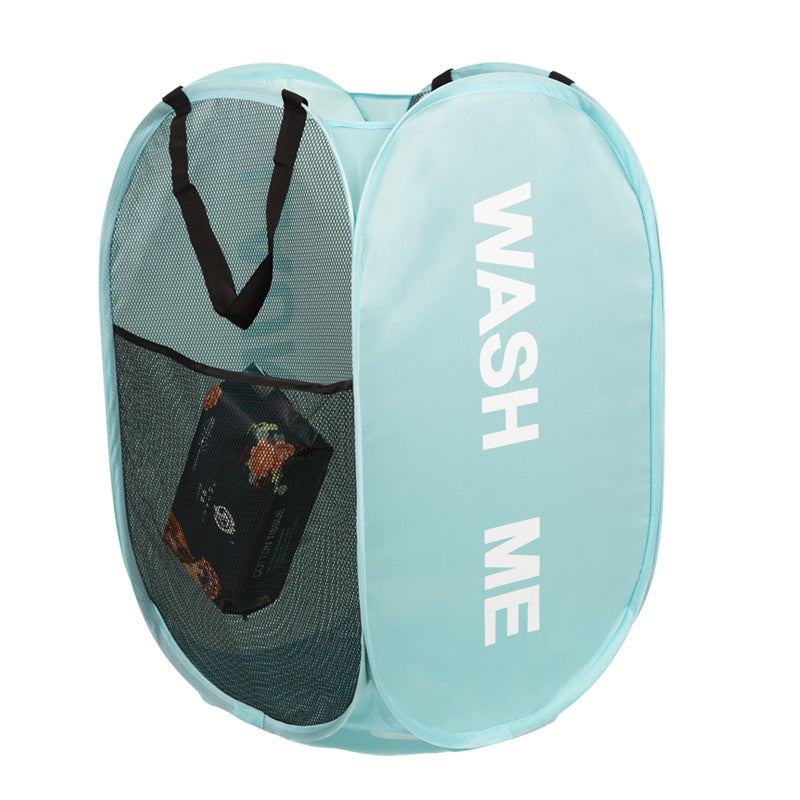 printed dirty clothes basket for household use