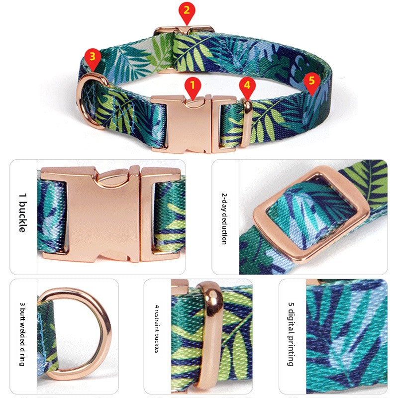 Printed dog collar