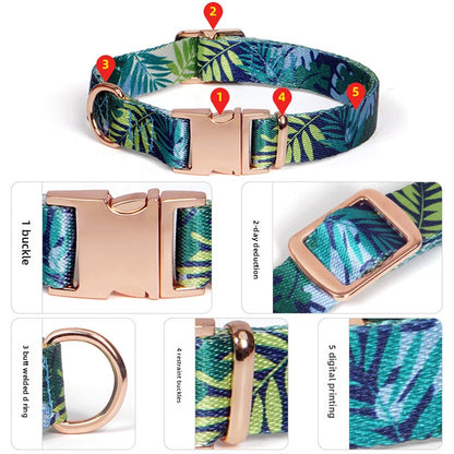 Printed dog collar