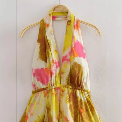 Printed dress