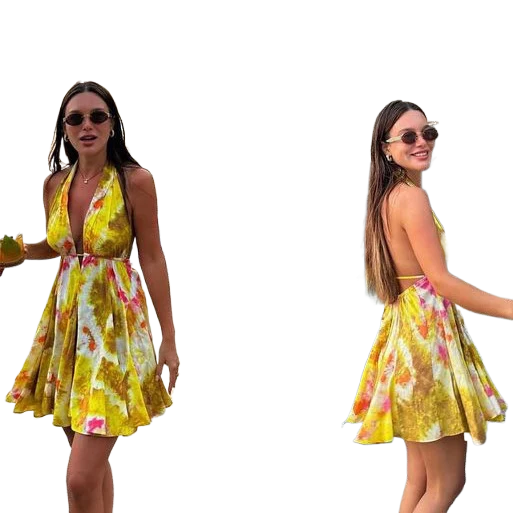Printed dress