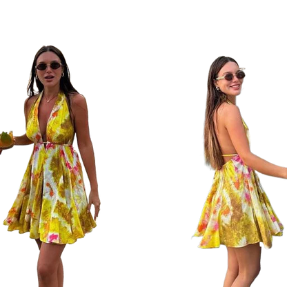 Printed dress