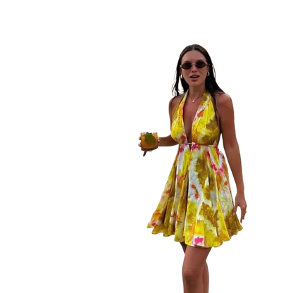 Printed dress