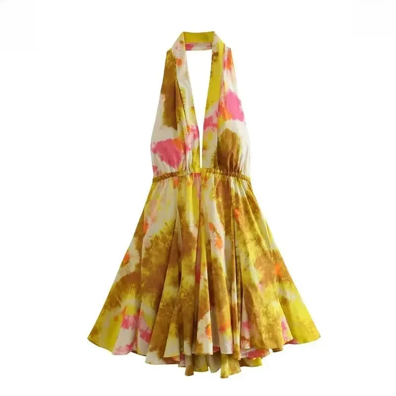 Printed dress