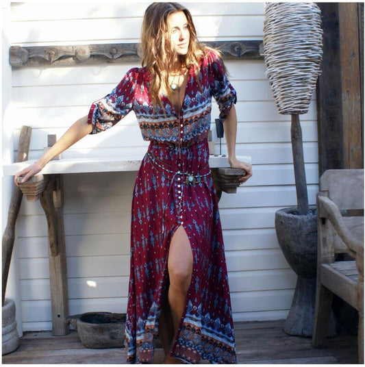 Printed dress