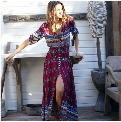 Printed dress