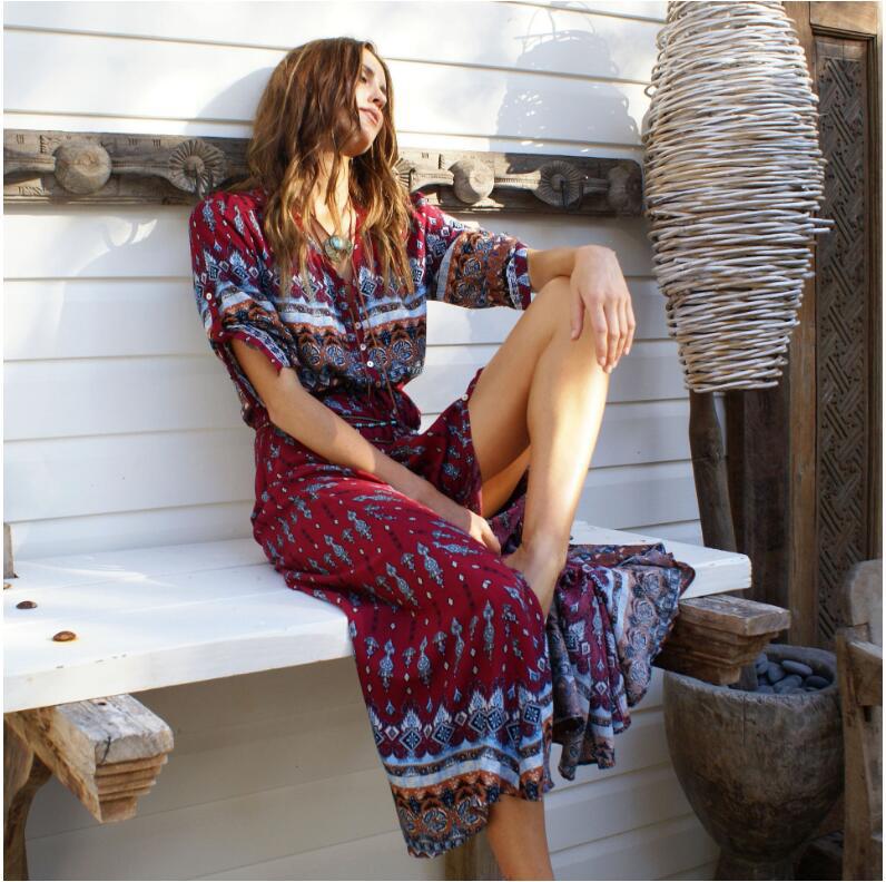 Printed dress