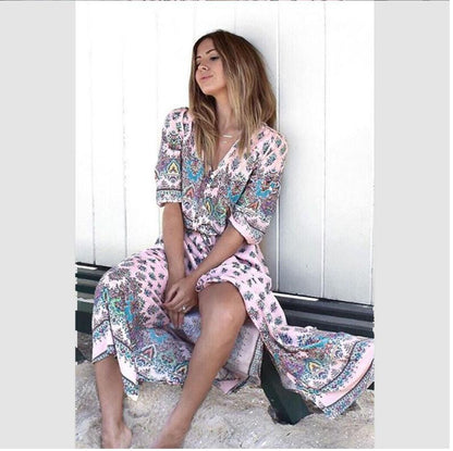 Printed dress