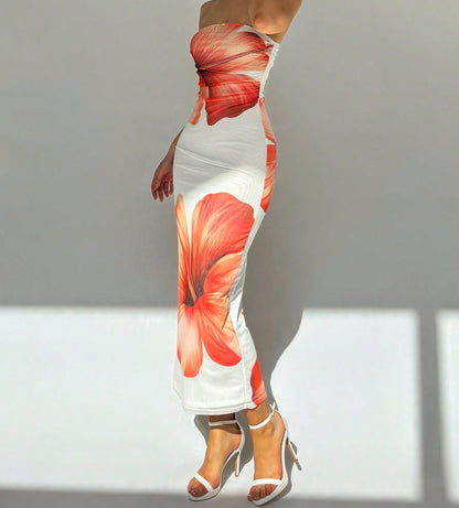 Printed dress