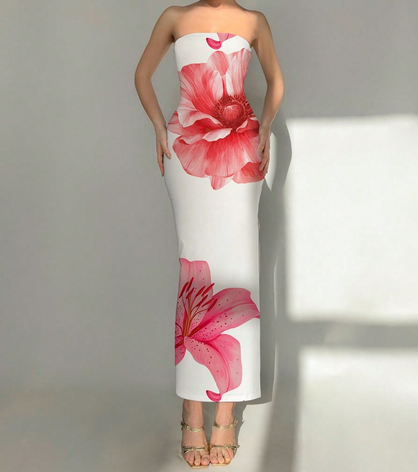 Printed dress