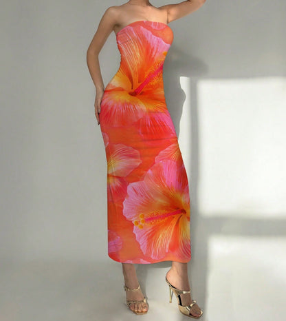 Printed dress