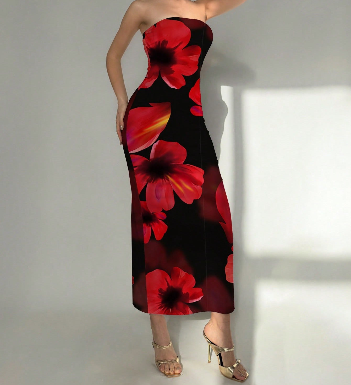 Printed dress