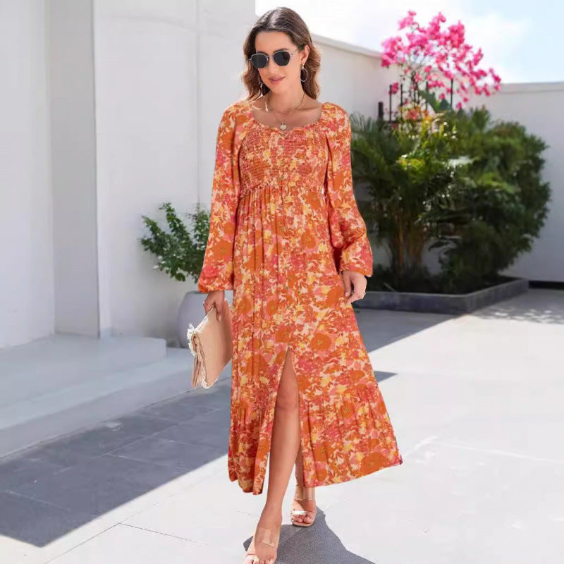 Printed dress