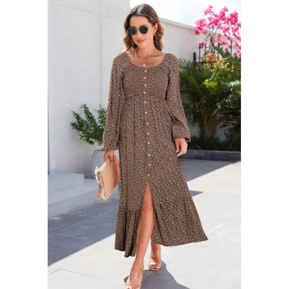 Printed dress