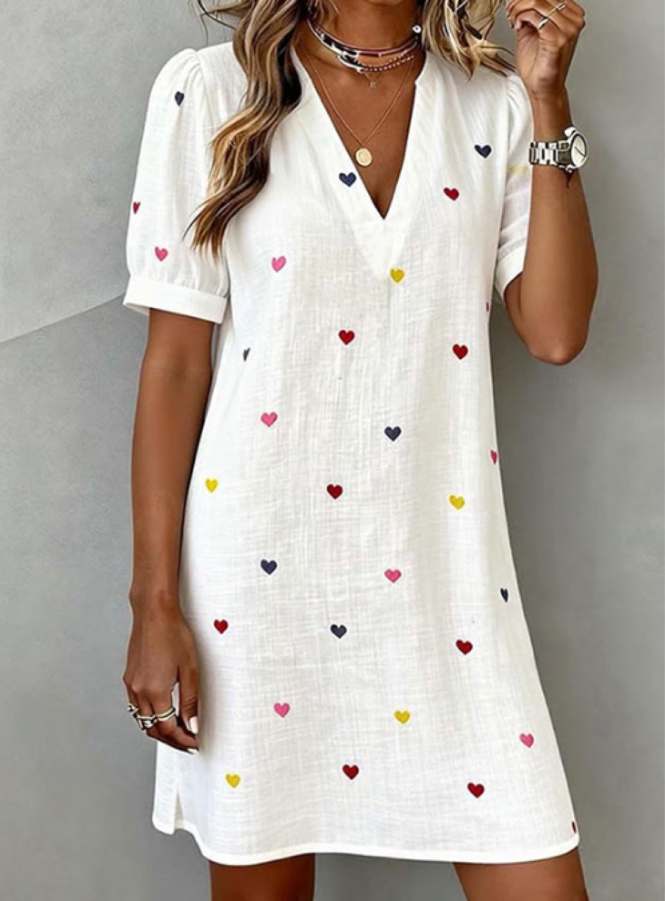 Printed dress