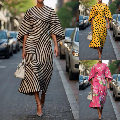 Printed Elegant Dress for Women