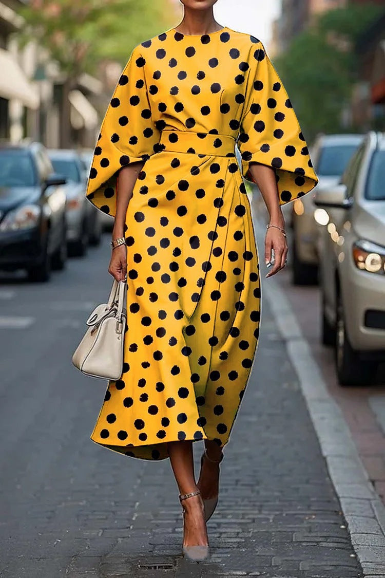Printed Elegant Dress for Women