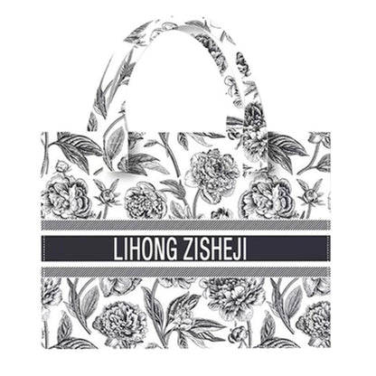 Printed Felt Tote Bag