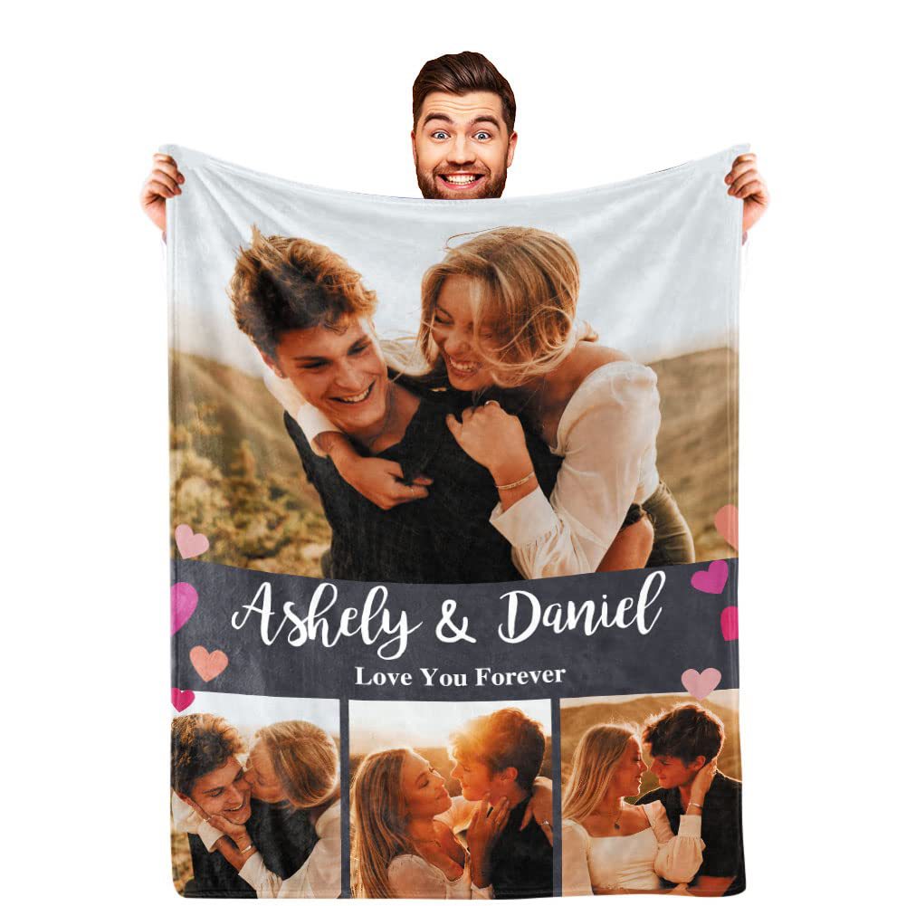 Printed flannel blanket