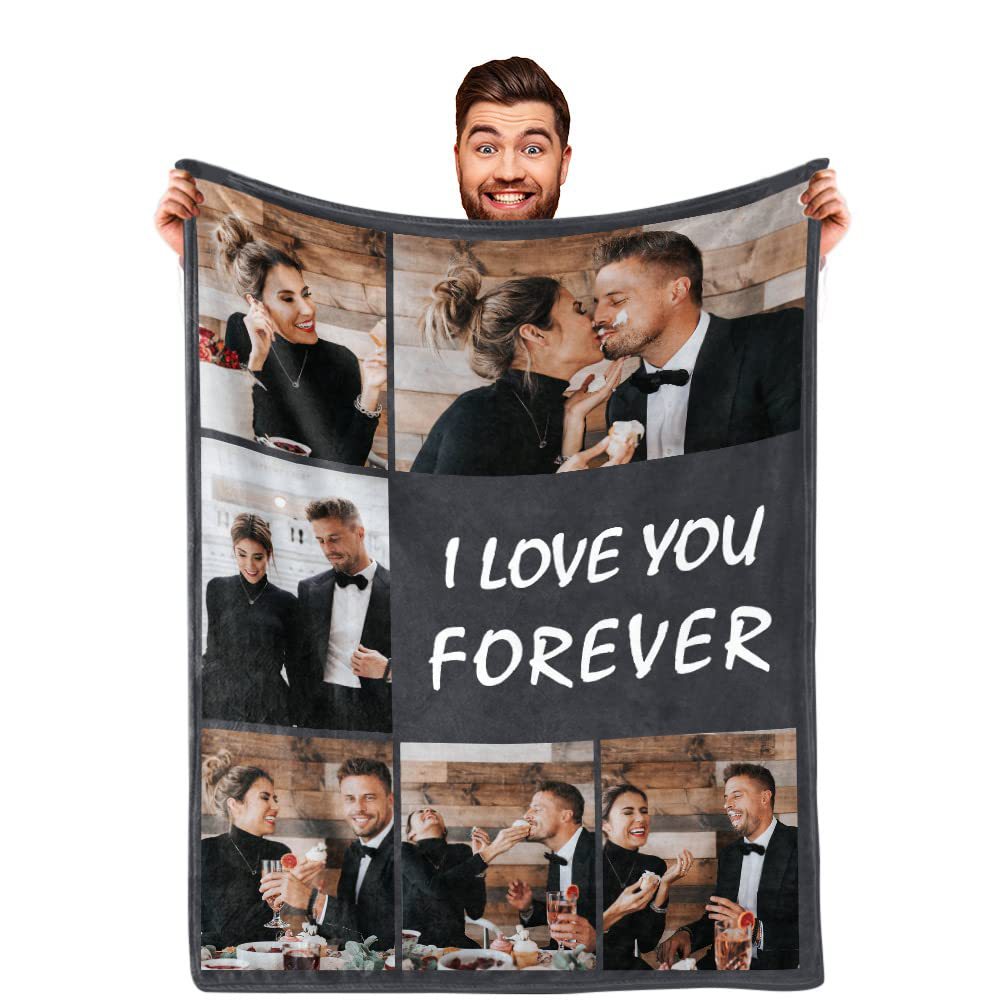 Printed flannel blanket