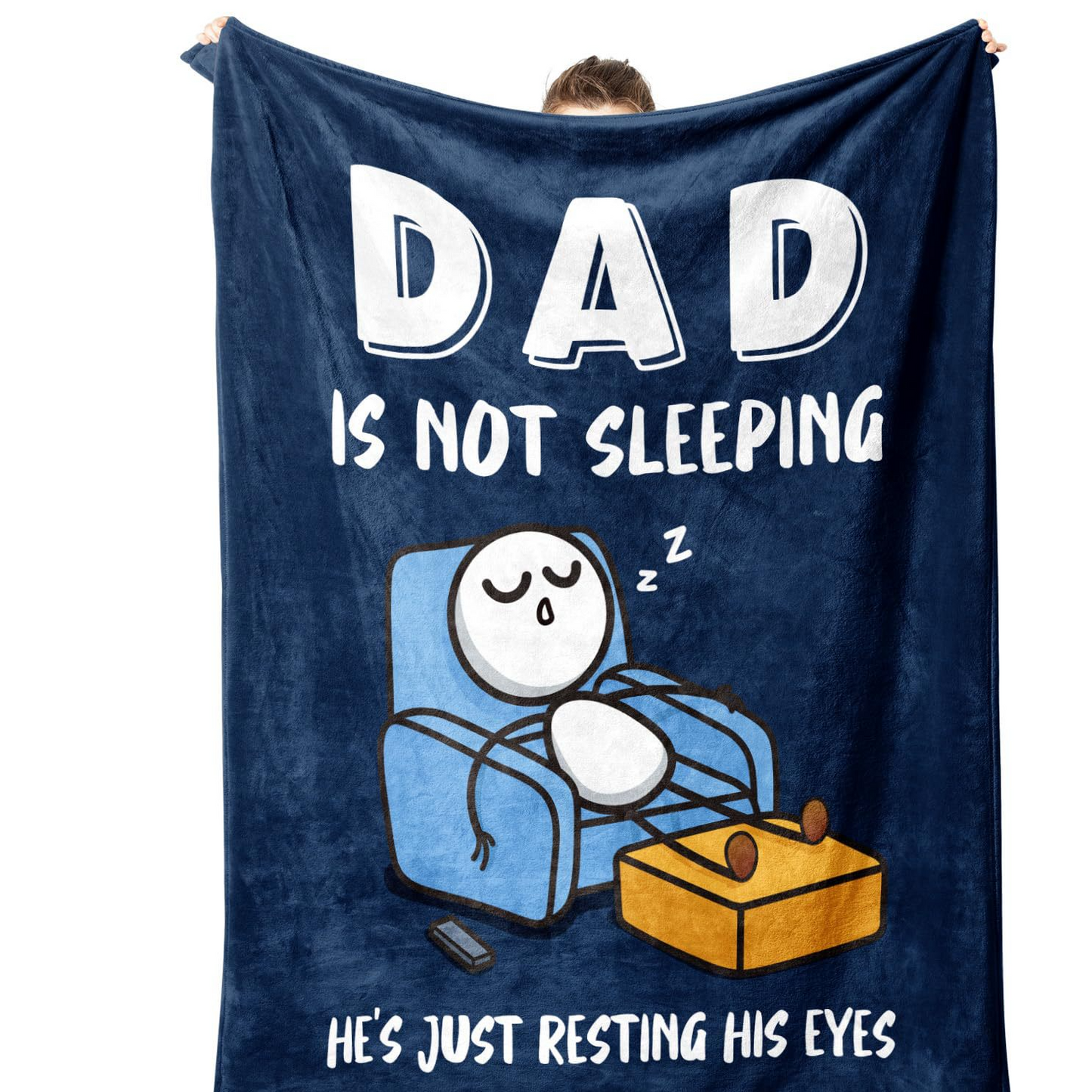 Printed flannel blanket