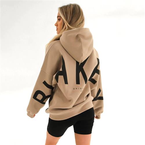 Printed Fleece Hooded Sweatshirt