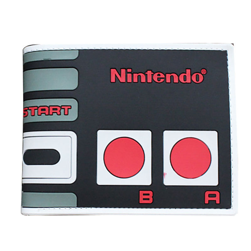 Printed Game Pattern Wallet