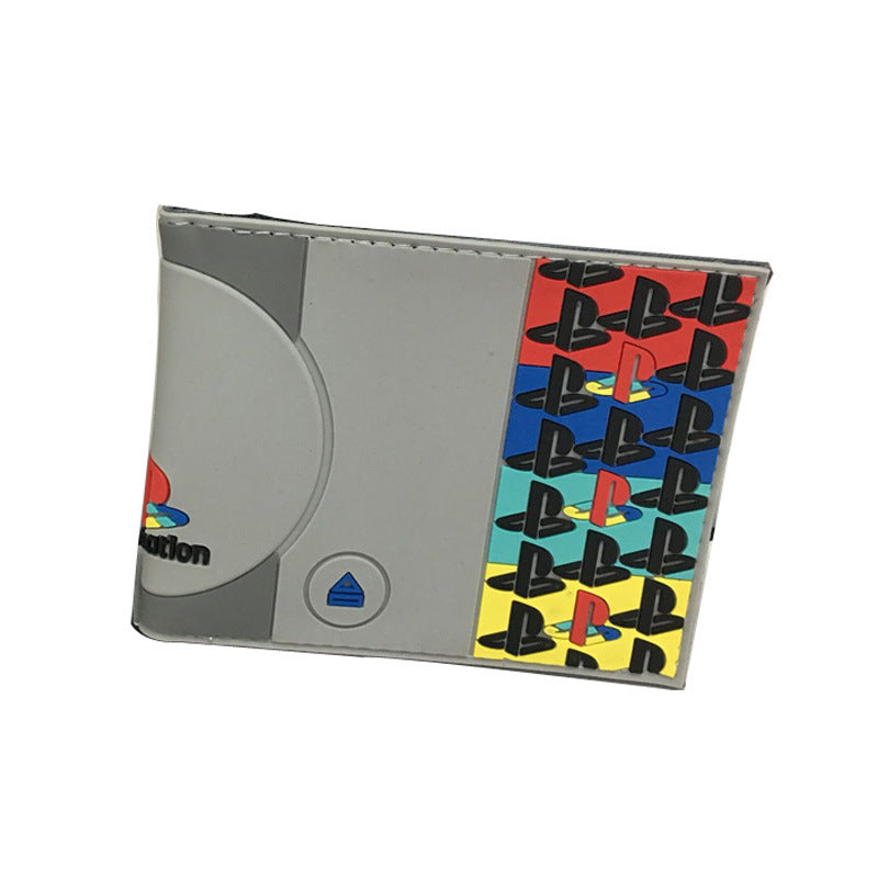 Printed Game Pattern Wallet
