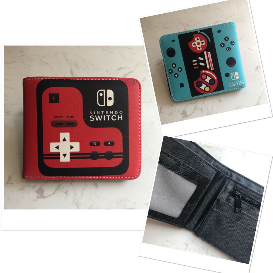 Printed Game Pattern Wallet