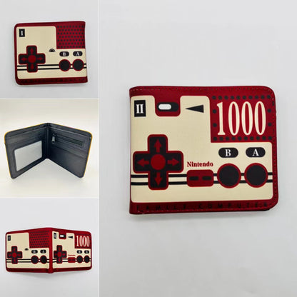 Printed Game Pattern Wallet