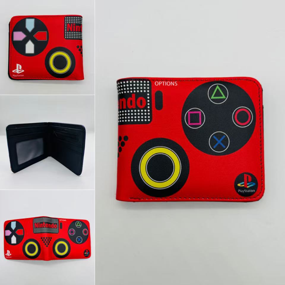 Printed Game Pattern Wallet