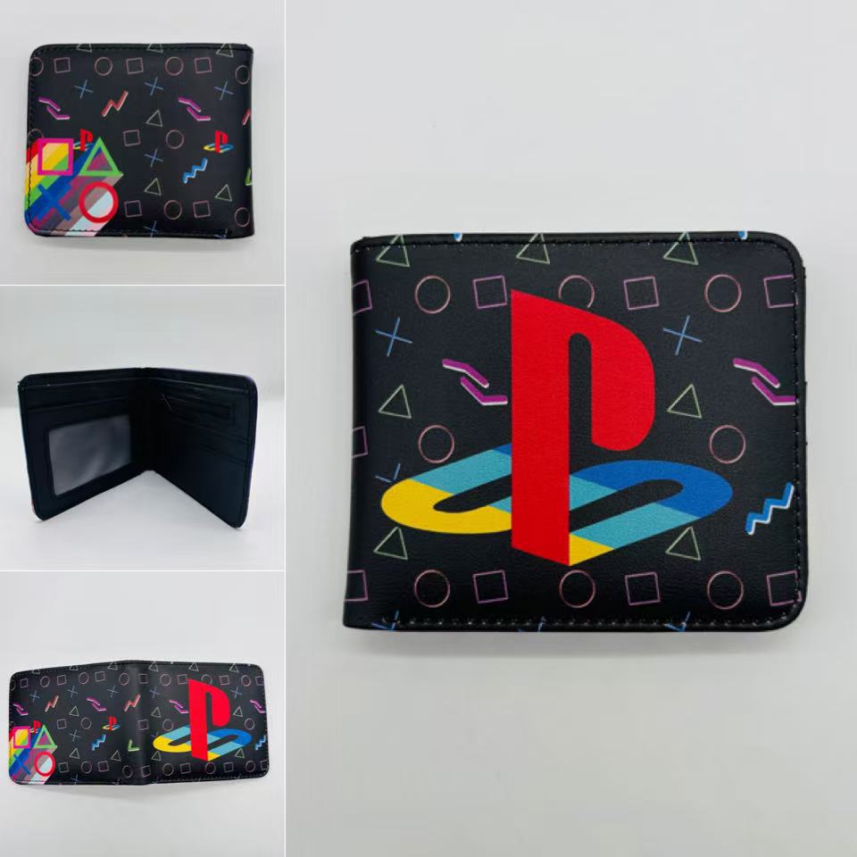 Printed Game Pattern Wallet