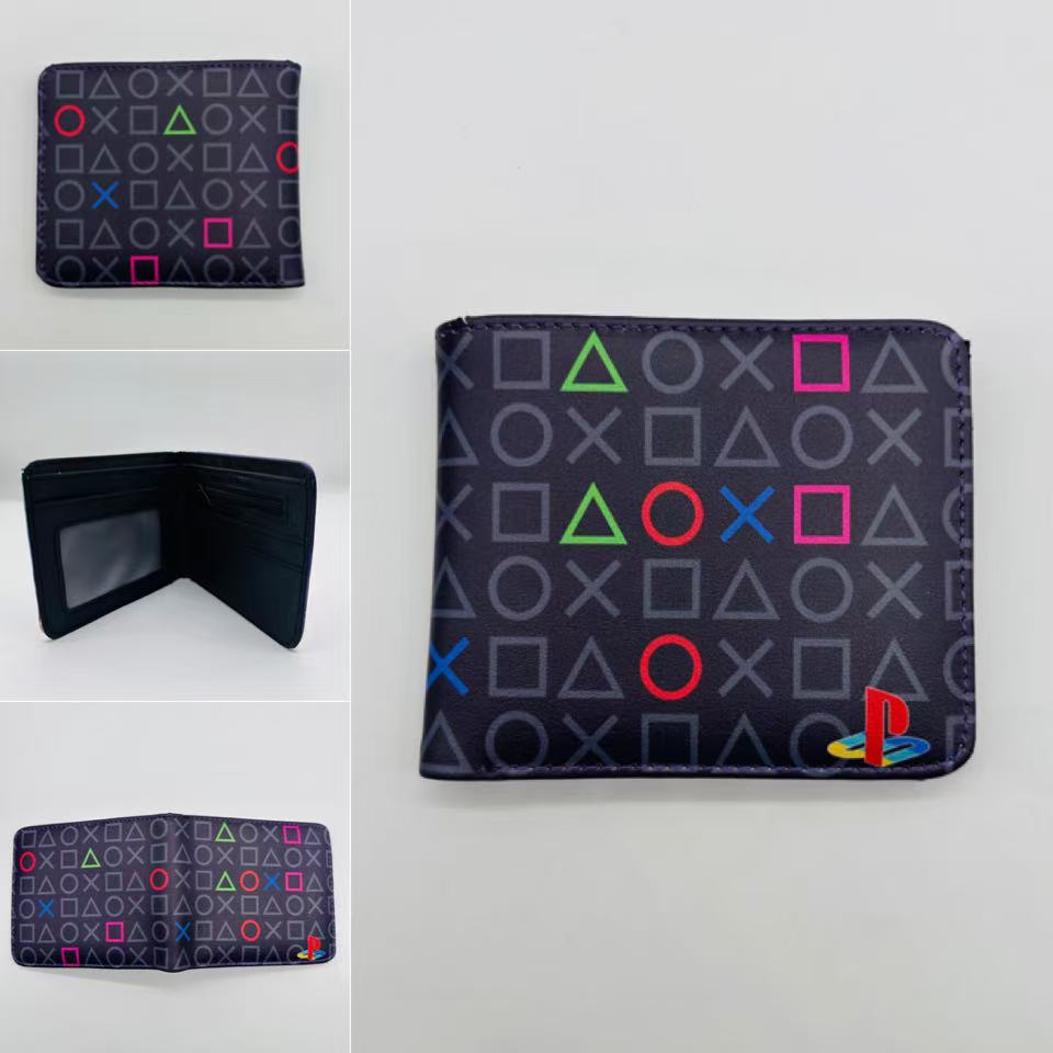 Printed Game Pattern Wallet