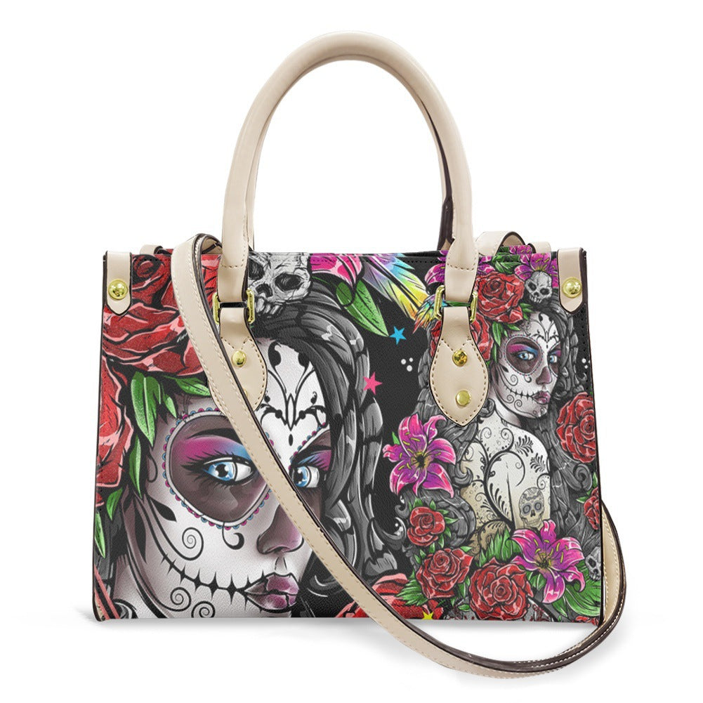 Printed handbag ladies