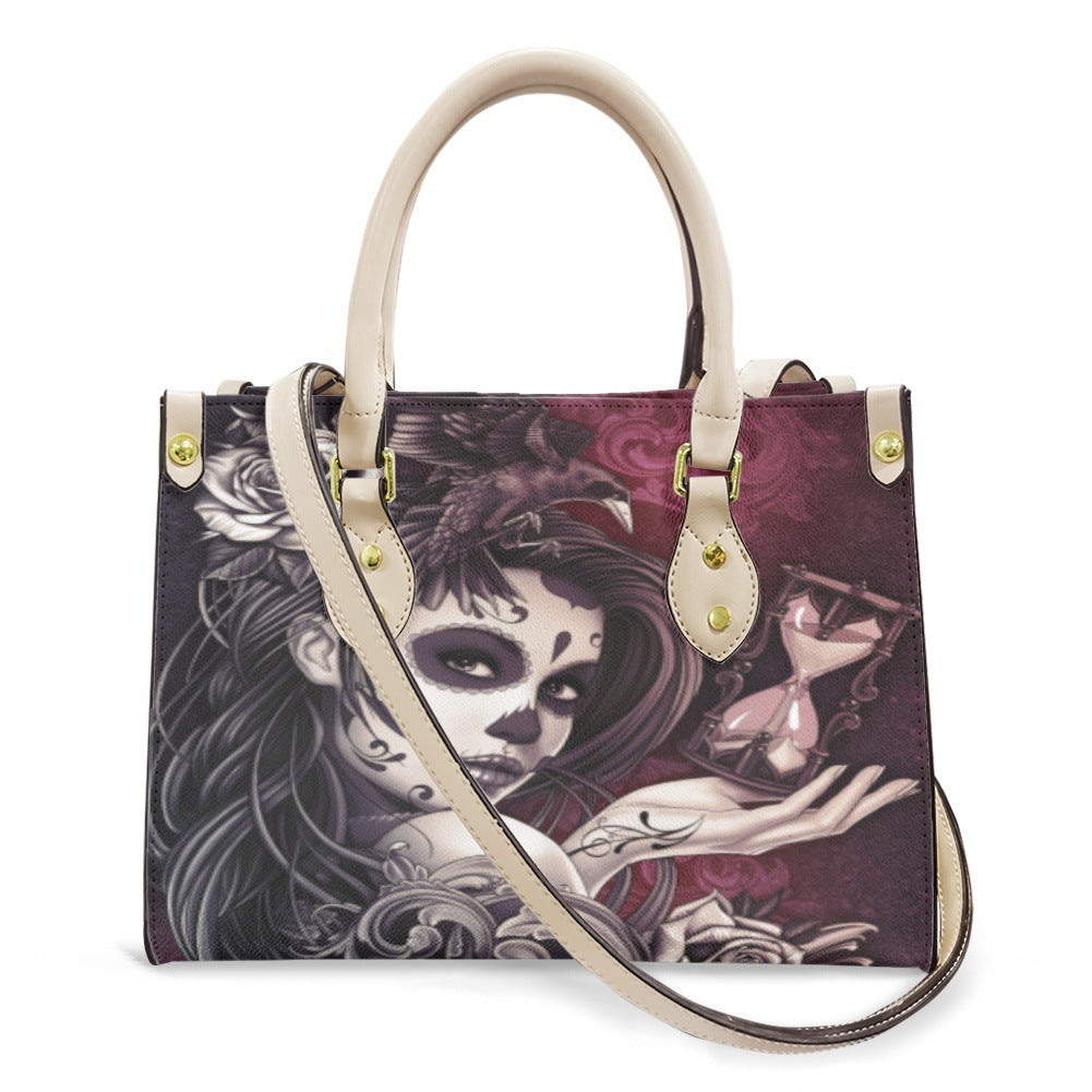 Printed handbag ladies