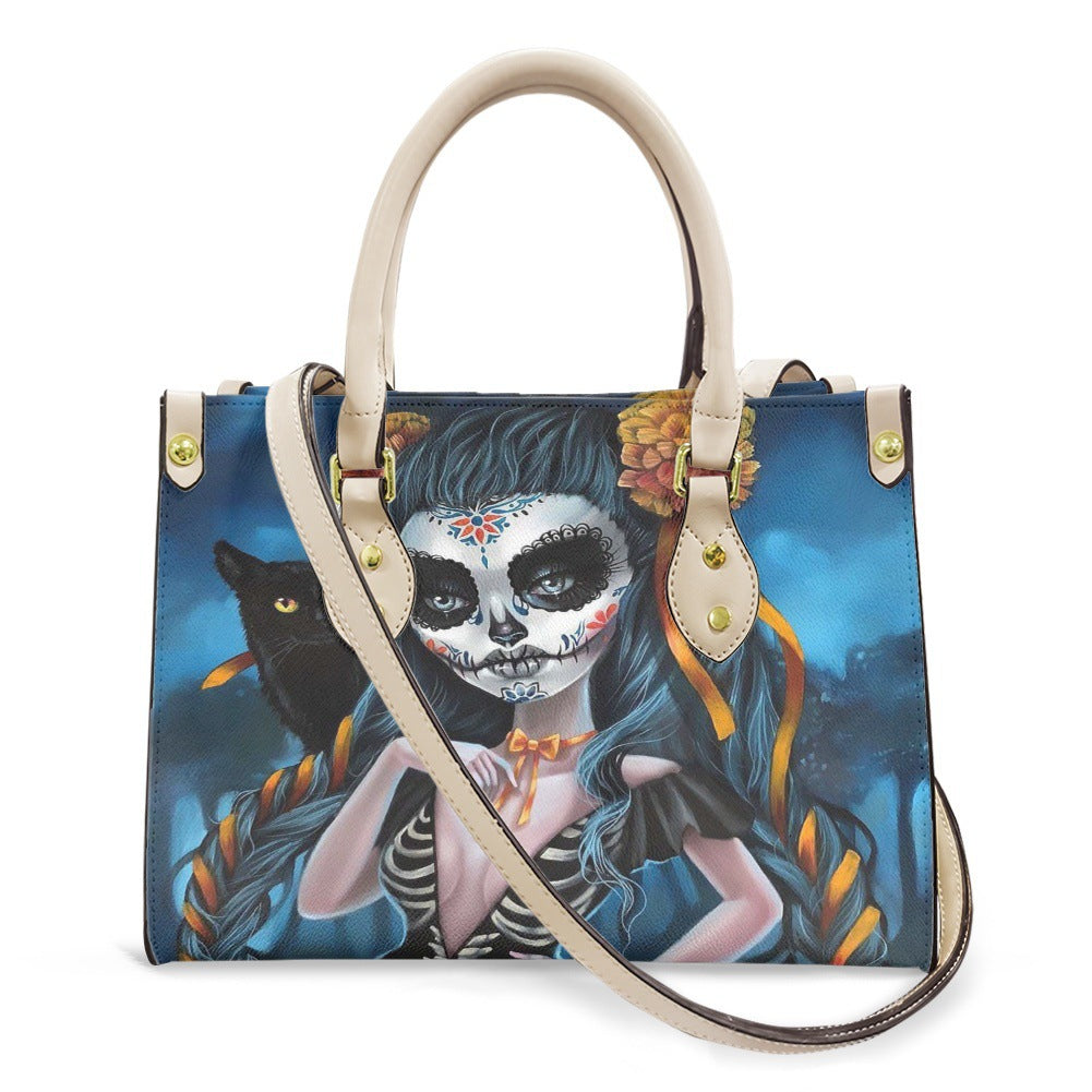 Printed handbag ladies