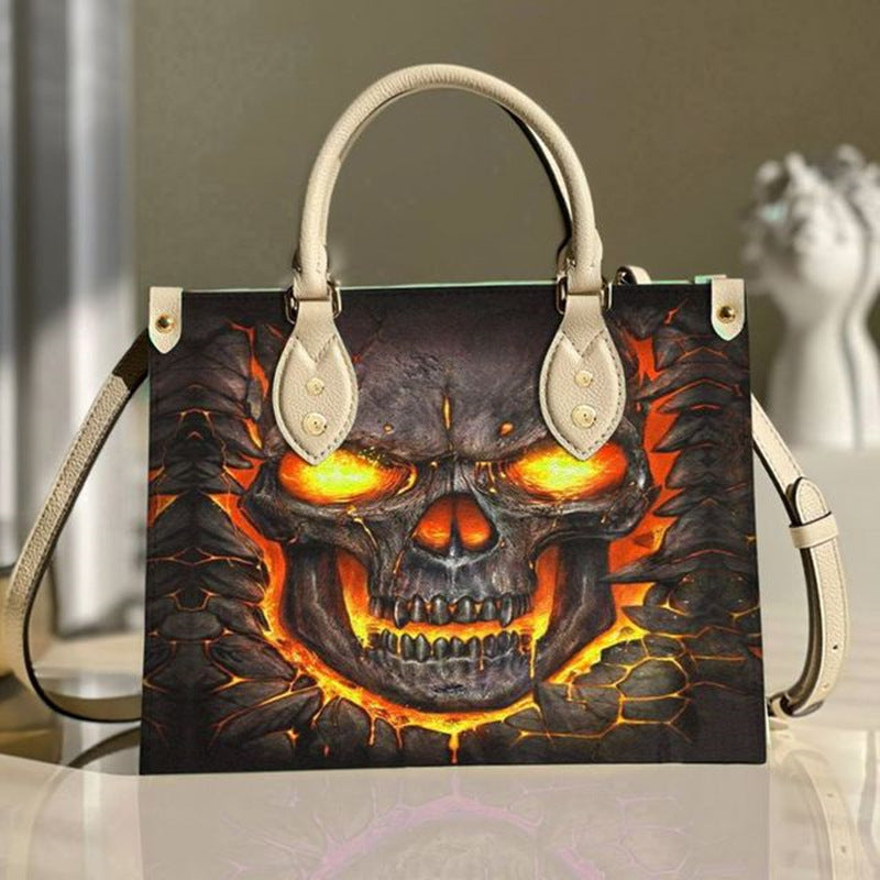 Printed handbag ladies