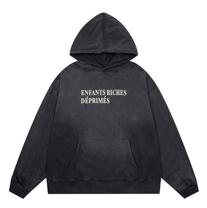 Printed high street long-sleeved T-shirt