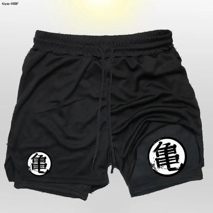 Printed High Waist Casual Shorts
