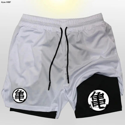 Printed High Waist Casual Shorts