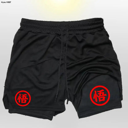 Printed High Waist Casual Shorts