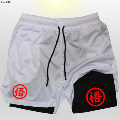 Printed High Waist Casual Shorts