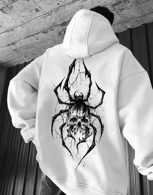 Printed hooded sweatshirt