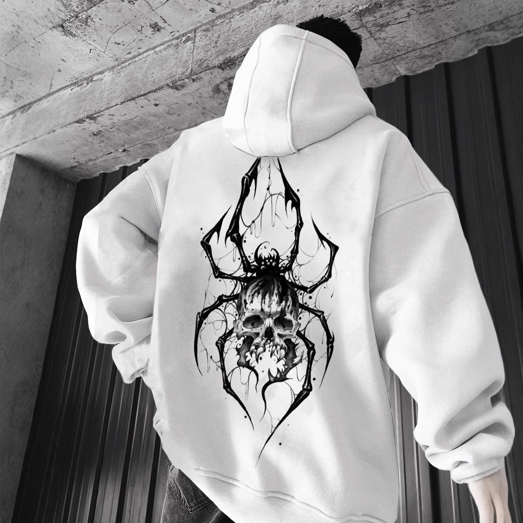 Printed hooded sweatshirt