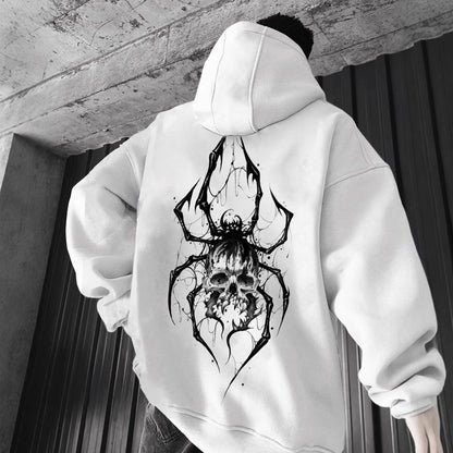 Printed hooded sweatshirt