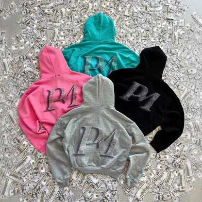 Printed Hooded Sweatshirt