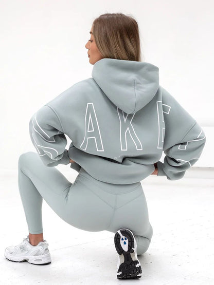 Printed Hooded Sweatshirt