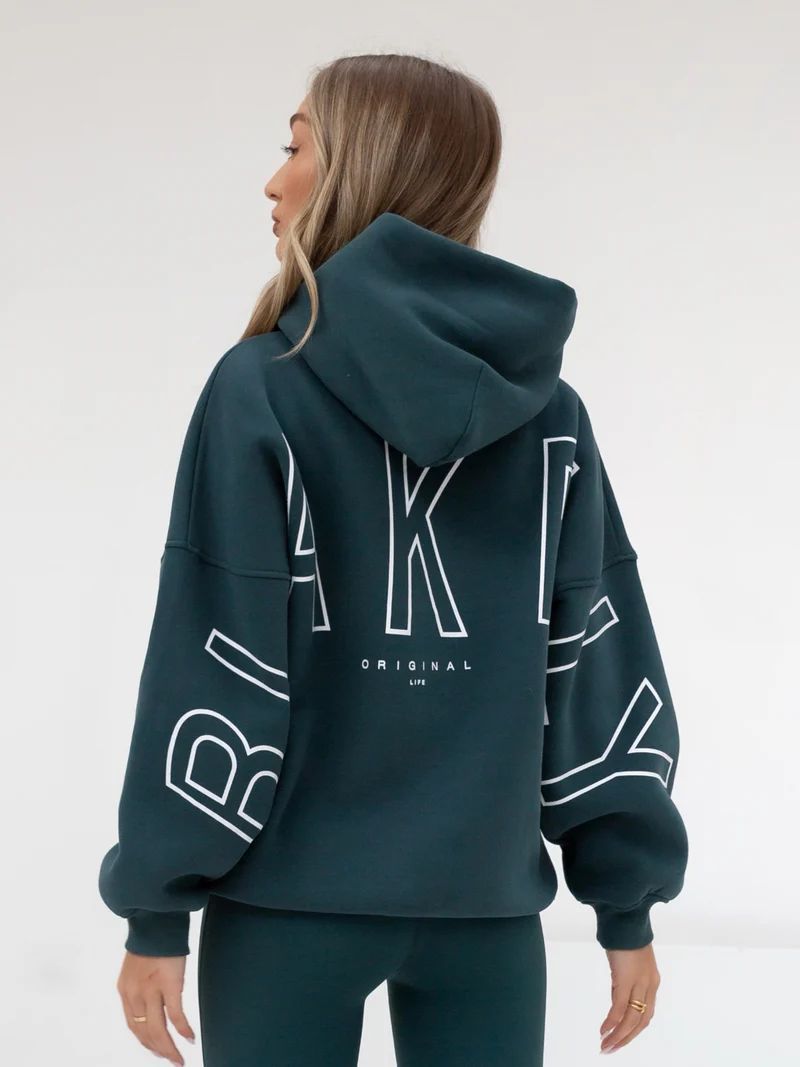 Printed Hooded Sweatshirt