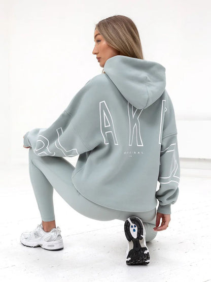 Printed Hooded Sweatshirt